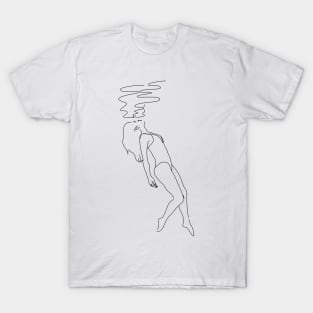 Woman Line art T-Shirt